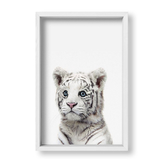 Cuadro Baby Tigre blanco - tienda online