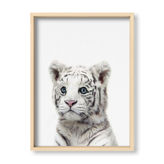 Cuadro Baby Tigre blanco - El Nido - Tienda de Objetos