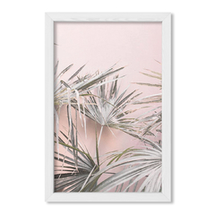 Cuadro Pink Botanic Leaves - comprar online