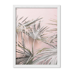 Cuadro Pink Botanic Leaves - comprar online