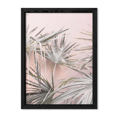 Cuadro Pink Botanic Leaves en internet