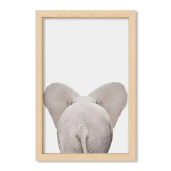 Cuadro Baby Elefante Atras