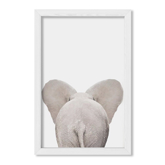 Cuadro Baby Elefante Atras - comprar online