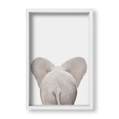 Cuadro Baby Elefante Atras - tienda online