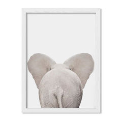 Cuadro Baby Elefante Atras - comprar online