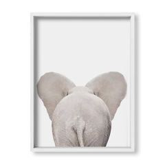 Cuadro Baby Elefante Atras - tienda online