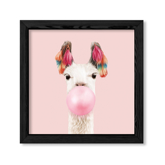 Cuadro Llama Chicle en internet