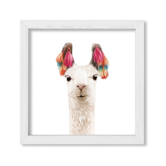 Cuadro Baby Lllama Colorida - comprar online