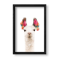 Imagen de Cuadro Baby Lllama Colorida