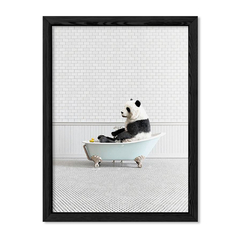 Cuadro Ducha de Panda en internet