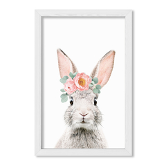 Conejo con flores frente - comprar online