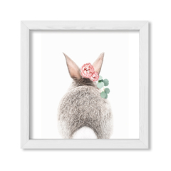 Conejo con flores atras - comprar online
