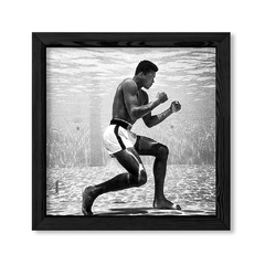 Cuadro Muhammad Ali bajo el agua en internet