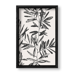 Imagen de Botanic Leaves Black