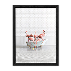 Ducha de Flamingos en internet
