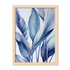 Blue Botanical Art 1