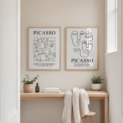 Set 2 Cuadros Picasso Art