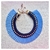 Collar Arlequin Cyan - comprar online