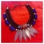 collar cacique blue