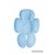 Capa Anatômica Para Bebê Conforto E Carrinho Bordados Azul Papi