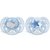 Chupeta Ultra Soft 6-18m Tamanho 2 Baleia E Estrela Azul Philips Avent