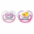 Kit 2 Chupetas Ultra Air 0-6m Tamanho 1 Kiss Me Philips Avent