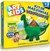 Brinquedo Kit Massinhas Dinossauros Verde Acrilex Art Kids