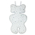 Almofada Para Bebê Conforto Estrelas Branco Clingo - comprar online