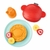 Brinquedo Infantil Interativo Coleção Comidinhas Kit Monte Seu Waffle Zoo Skip Hop - comprar online