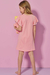 Camisola Pijama Rosa Best kukiê - comprar online