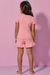 Conjunto Pijama Time To Sleep Rosa Canelado Kukiê - comprar online
