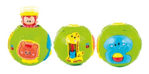 TOYANDONA 1 Pc Criativo Bola Brinquedo Adorável Desenho Animado Bola  Brinquedo Prático Educacional com o Melhor Preço é no Zoom