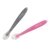 Kit 2 Colheres De Silicone Premium Rosa E Cinza Clingo - comprar online