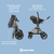 Carrinho de Bebê Travel System Anna³ Luxe Isofix 360° Grey Maxi-Cosi - loja online