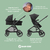 Carrinho de Bebê Travel System Anna³ Essential Graphite Maxi-Cosi