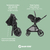 Carrinho De Bebê Anna³ Travel System Isofix 360° Essential Graphite Maxi Cosi - Helô Imports