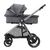 Carrinho de Bebê Travel System Anna³ Luxe Isofix 360° Grey Maxi-Cosi - Helô Imports