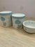 Kit Higiene Porcelana Elefante Azul - comprar online
