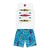 Conjunto Infantil Masculino Regata + Bermuda Kyly