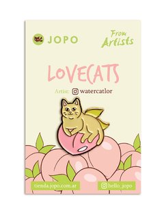 Pin LoveCats Durazno