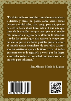 EL GRAN MEDIO DE LA ORACIÓN - San Alfonso María de Ligorio - comprar online