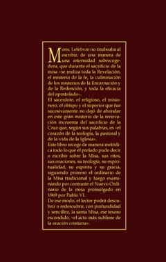 La misa de Siempre - El Tesoro Escondido. Tomo 5. Obras Completas. Mons. Marcel Lefebvre - comprar online