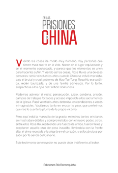 En las Prisiones de China. La vida de Rosa Hu. en internet