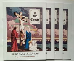 EL VIA CRUCIS - Libro para colorear - comprar online