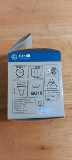 GU10 LED 7W NEUTRO - comprar online