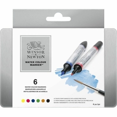 Water Colour Markers Set x 6 - Winsor & Newton