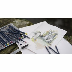 Lapices Watercolour Derwent Lata x72 - tienda online