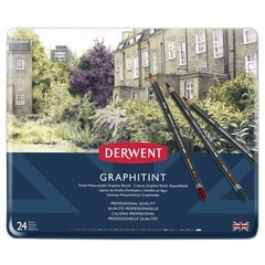 Lapices Derwent Graphitint Lata x24 - comprar online