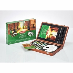 Accademy Acrylic Wooden Box Derwent - comprar online
