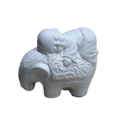 Elefante con Buda Bebe Dormido Código 432